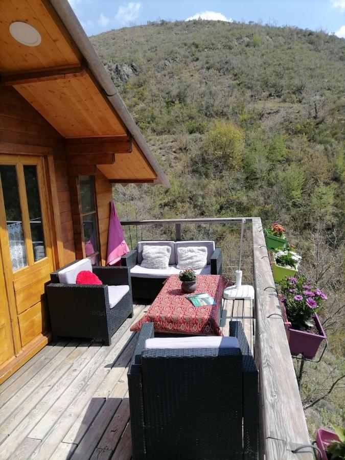 Chalet Sur Pilotis Avec Piscine Privee Lucéram Exteriér fotografie