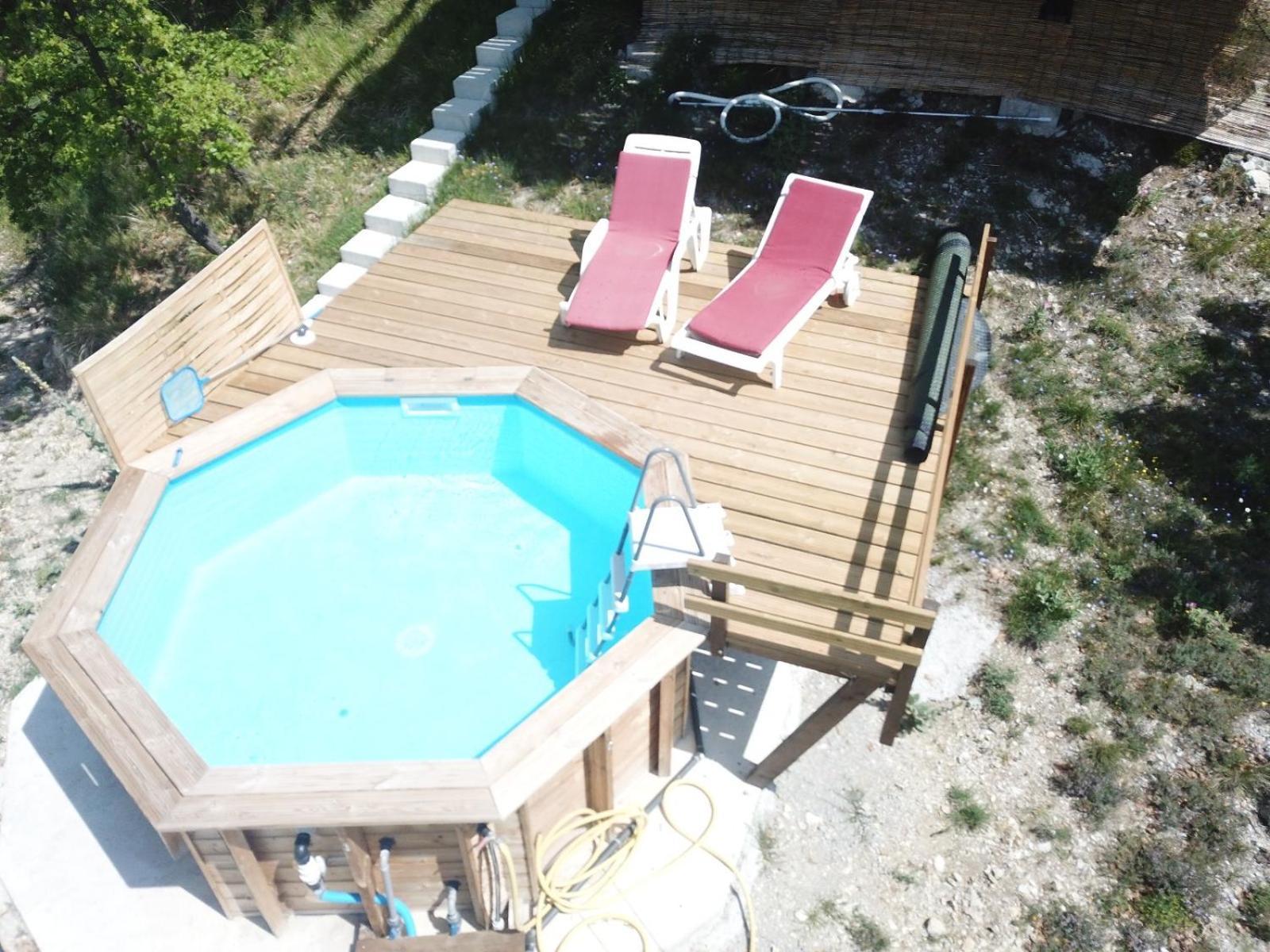 Chalet Sur Pilotis Avec Piscine Privee Lucéram Exteriér fotografie